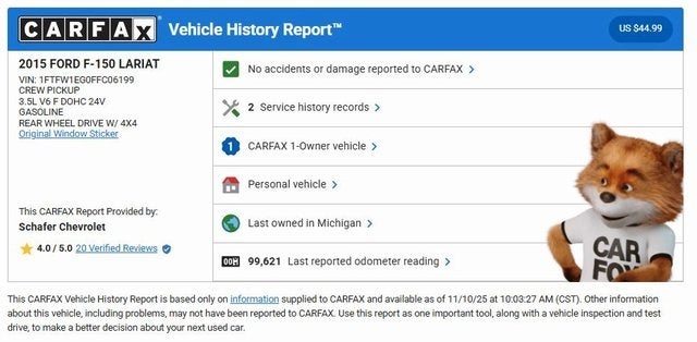 2015 Ford F-150 Lariat