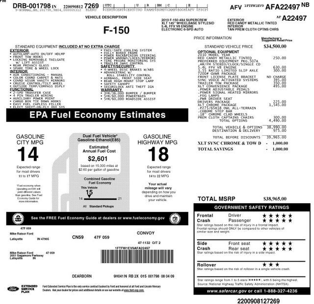 2010 Ford F-150 XLT