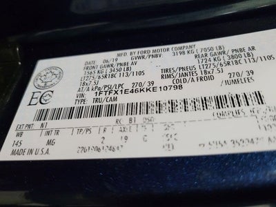 2019 Ford F-150 XLT XTR