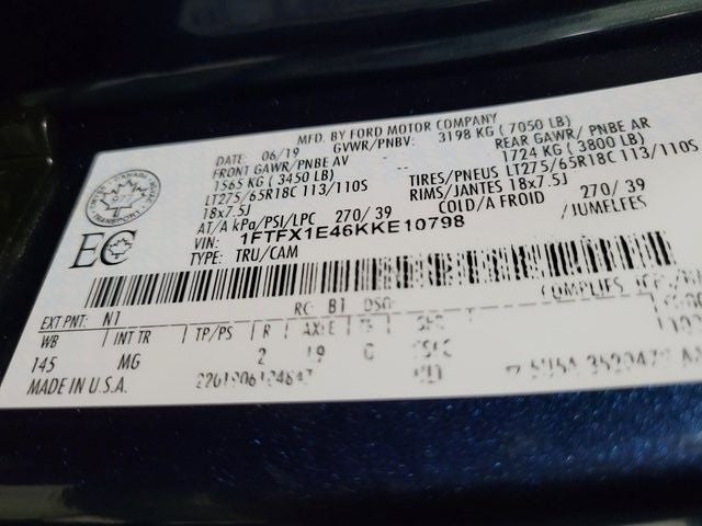 2019 Ford F-150 XLT XTR