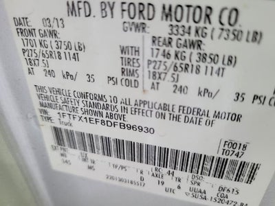 2013 Ford F-150 XLT