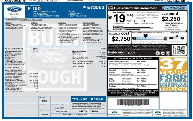 2014 Ford F-150 XL