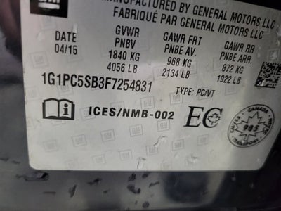 2015 Chevrolet Cruze 1LT 1LT