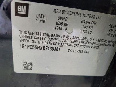 2011 Chevrolet Cruze LS