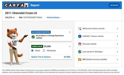 2011 Chevrolet Cruze LS
