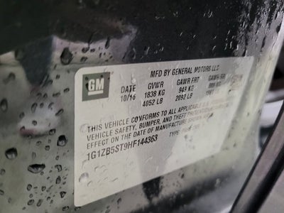 2017 Chevrolet Malibu LS 1LS