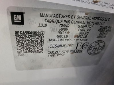 2020 Chevrolet Malibu LS 1FL