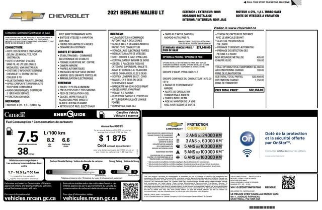 2021 Chevrolet Malibu LT