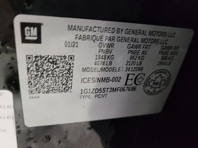 2021 Chevrolet Malibu LT