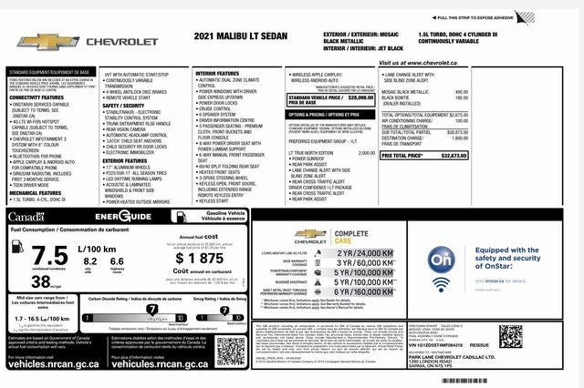 2021 Chevrolet Malibu LT