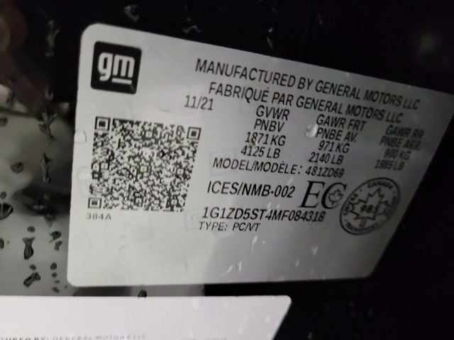 2021 Chevrolet Malibu LT