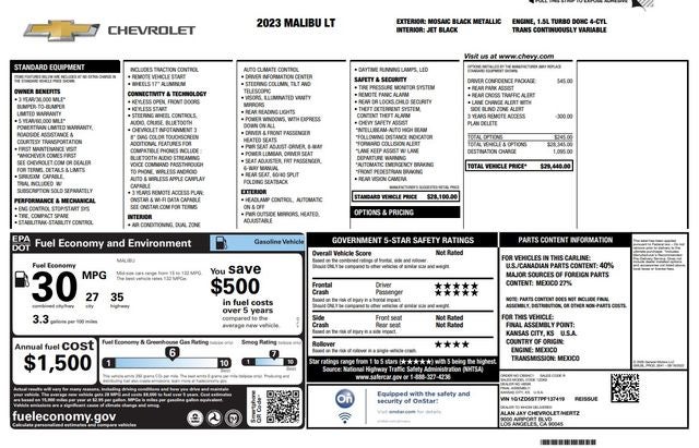 2023 Chevrolet Malibu LT 1LT