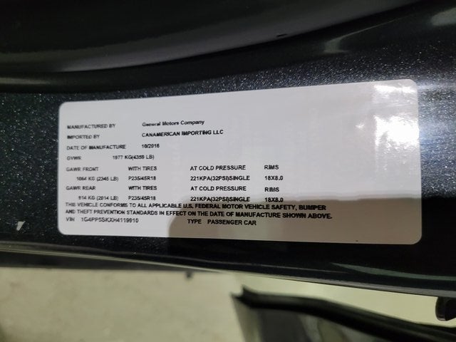 2017 Buick Verano Base