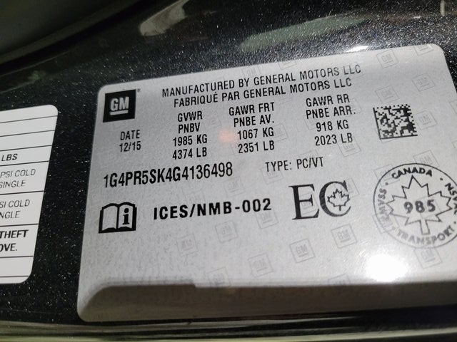 2016 Buick Verano Convenience Group