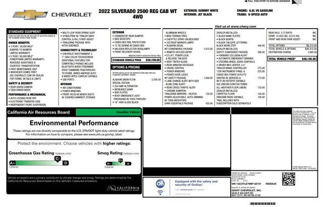 2022 Chevrolet Silverado 2500HD Work Truck