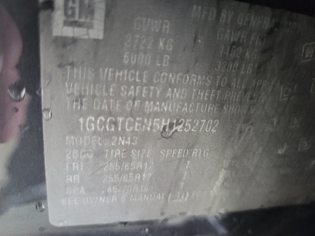 2017 Chevrolet Colorado LT