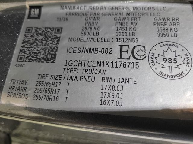 2019 Chevrolet Colorado LT