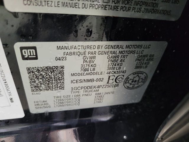 2023 Chevrolet Silverado 1500 LT