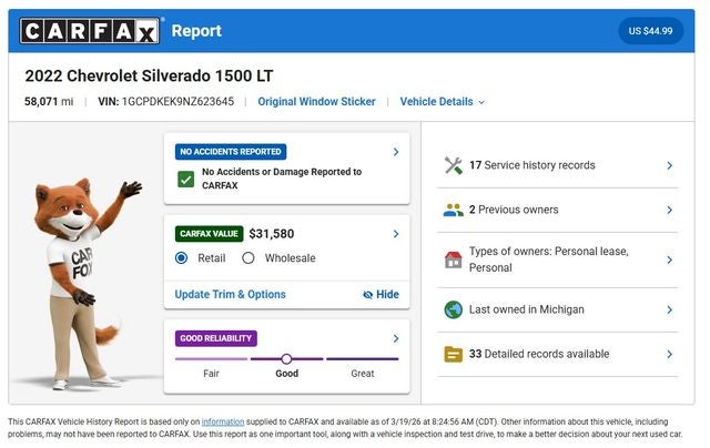 2022 Chevrolet Silverado 1500 LT