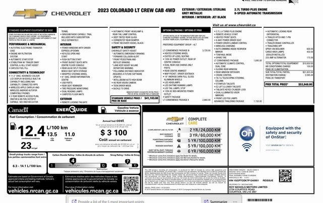 2023 Chevrolet Colorado LT