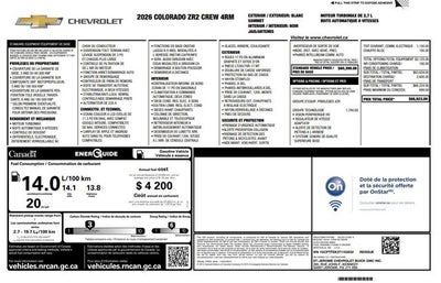 2026 Chevrolet Colorado ZR2
