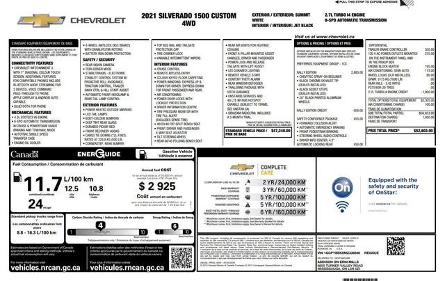 2021 Chevrolet Silverado 1500 Custom