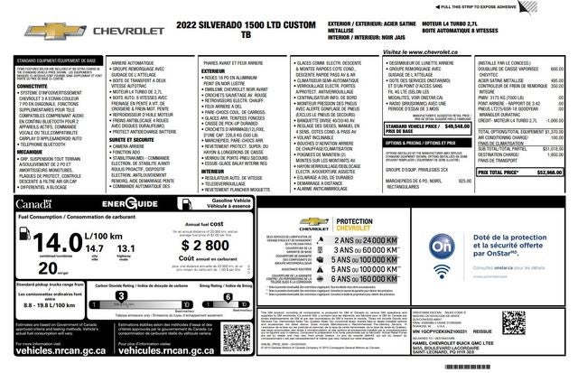 2022 Chevrolet Silverado 1500 LTD Custom Trail Boss Z71