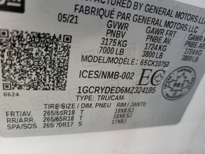 2021 Chevrolet Silverado 1500 LT LT1