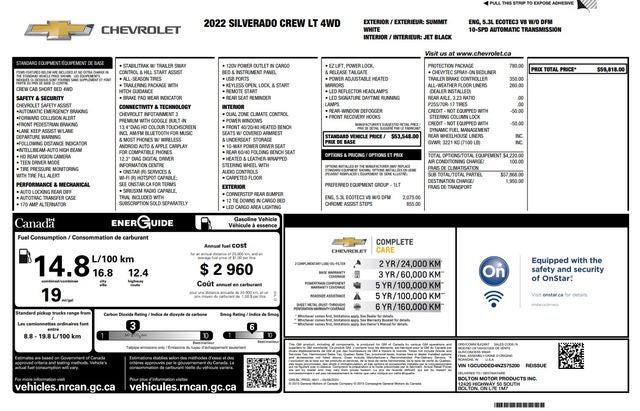 2022 Chevrolet Silverado 1500 LT LT1