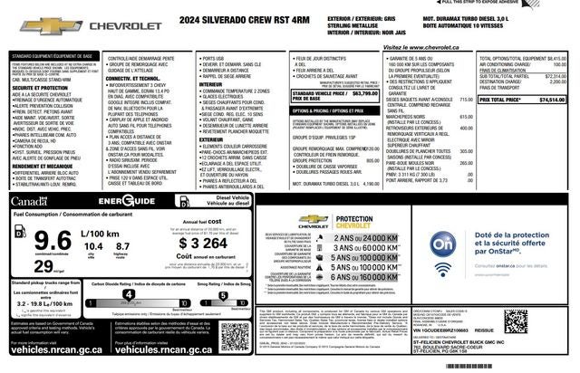 2024 Chevrolet Silverado 1500 RST