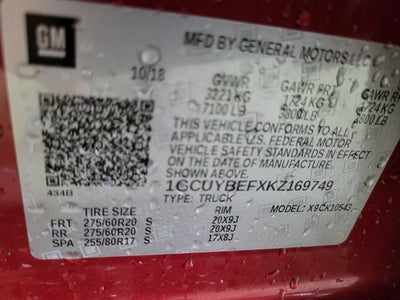 2019 Chevrolet Silverado 1500 Custom