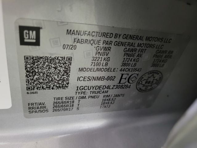 2020 Chevrolet Silverado 1500 LT