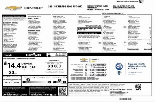 2021 Chevrolet Silverado 1500 RST Z71