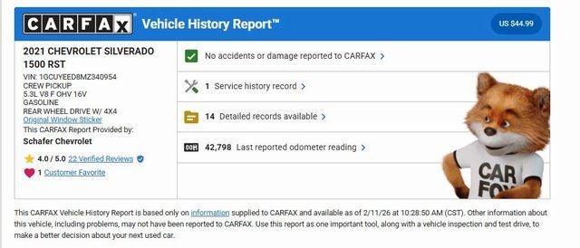 2021 Chevrolet Silverado 1500 RST Z71