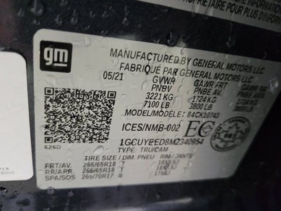 2021 Chevrolet Silverado 1500 RST Z71