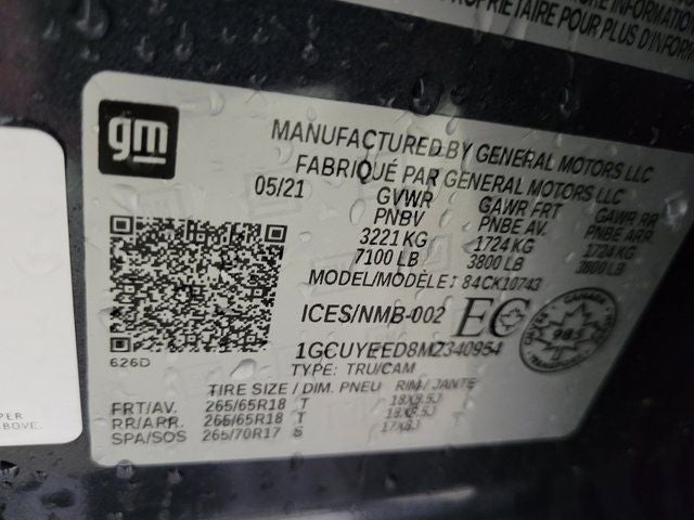 2021 Chevrolet Silverado 1500 RST Z71