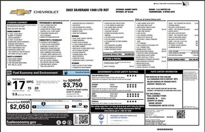 2022 Chevrolet Silverado 1500 LTD RST