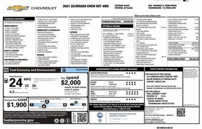 2021 Chevrolet Silverado 1500 RST