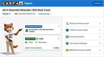 2014 Chevrolet Silverado 1500 Work Truck