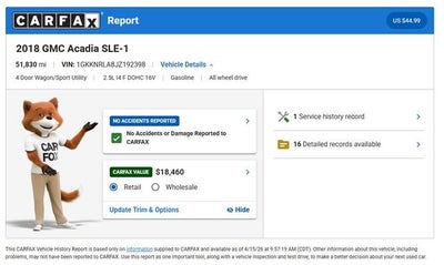 2018 GMC Acadia SLE-1