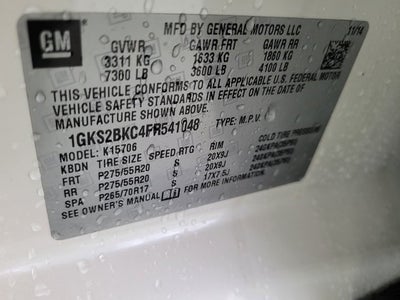 2015 GMC Yukon SLT