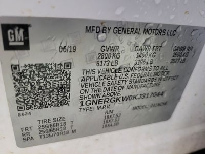 2019 Chevrolet Traverse LT Cloth w/1LT