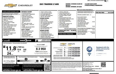 2021 Chevrolet Traverse LT 1LT