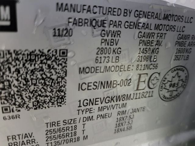 2021 Chevrolet Traverse LT 1LT