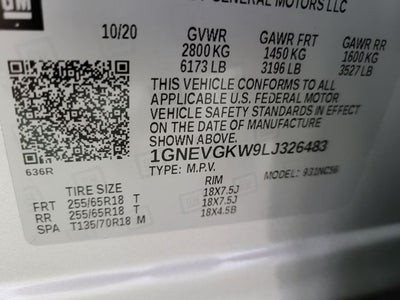 2020 Chevrolet Traverse LT 1LT