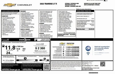 2022 Chevrolet Traverse LT 1LT