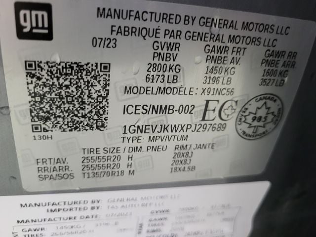 2023 Chevrolet Traverse RS