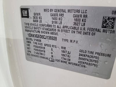 2012 Chevrolet Traverse LT 1LT