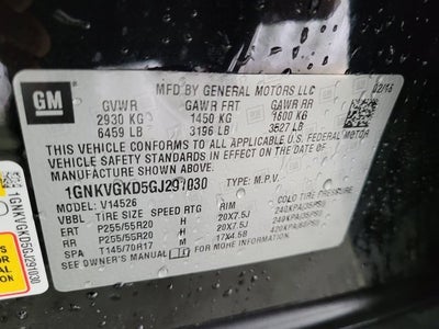 2016 Chevrolet Traverse LT 1LT