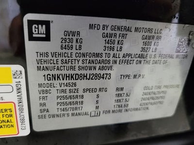 2017 Chevrolet Traverse 2LT 2LT